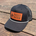 Raised Buckin' Hat (Black)